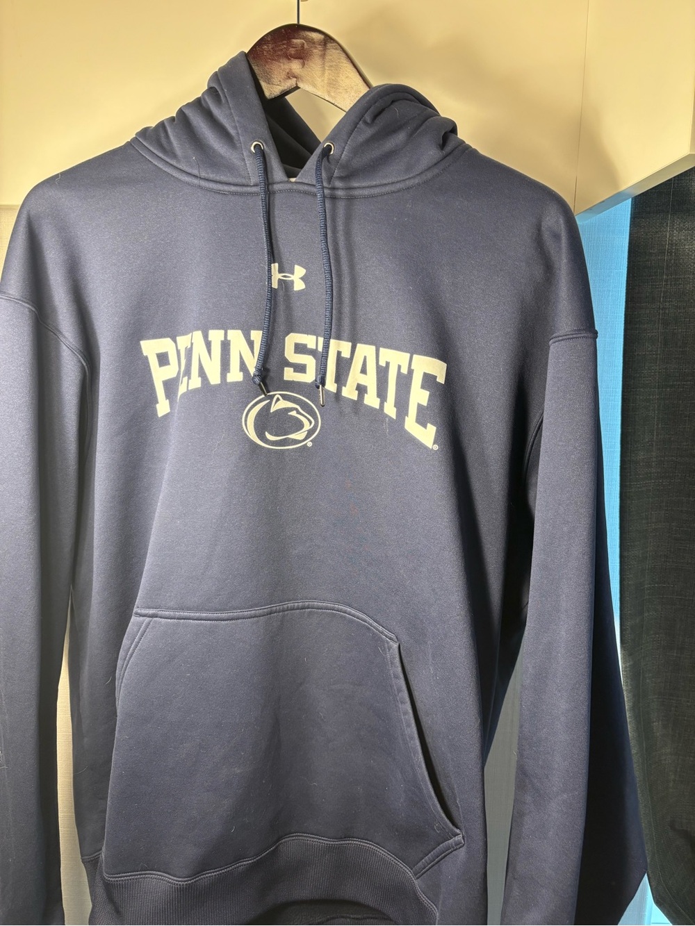 Under Armour Penn State Hoodie Size‎ Large Navy Nittany Lions